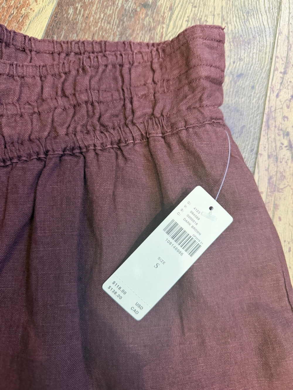 The Somerset Linen Pull-On Pants - Picture 3 of 6